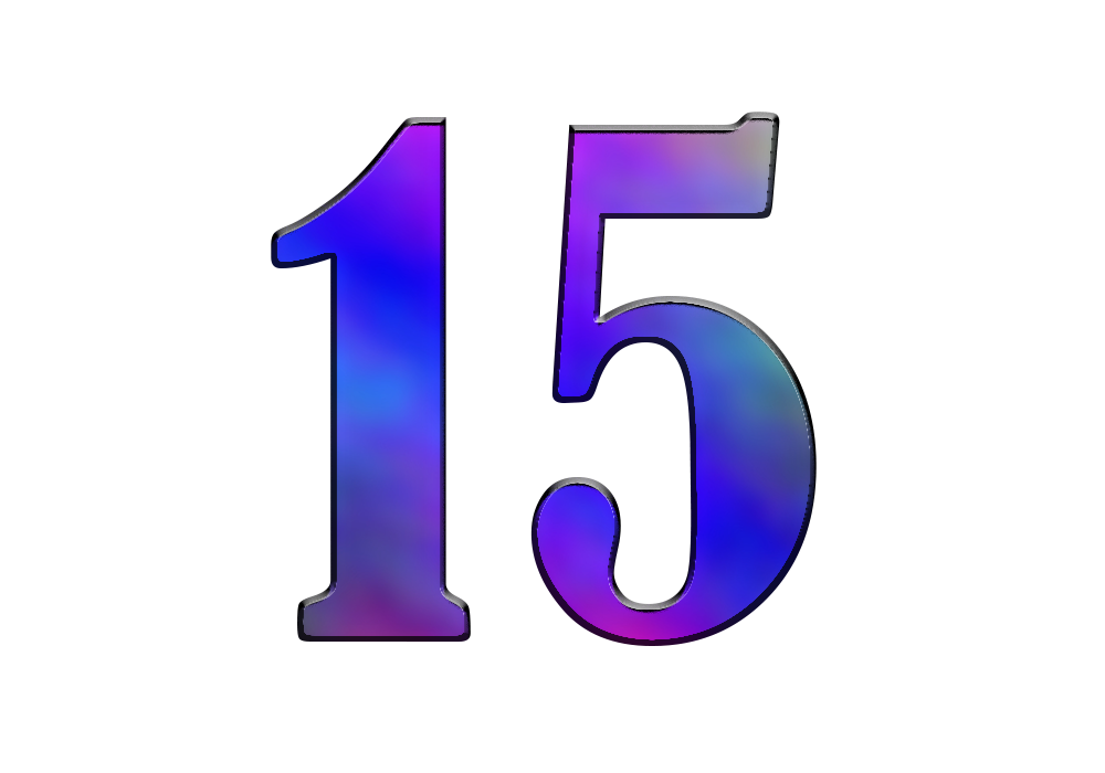 Число 15