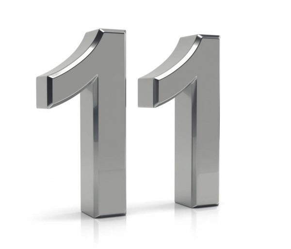 Значення числа 11