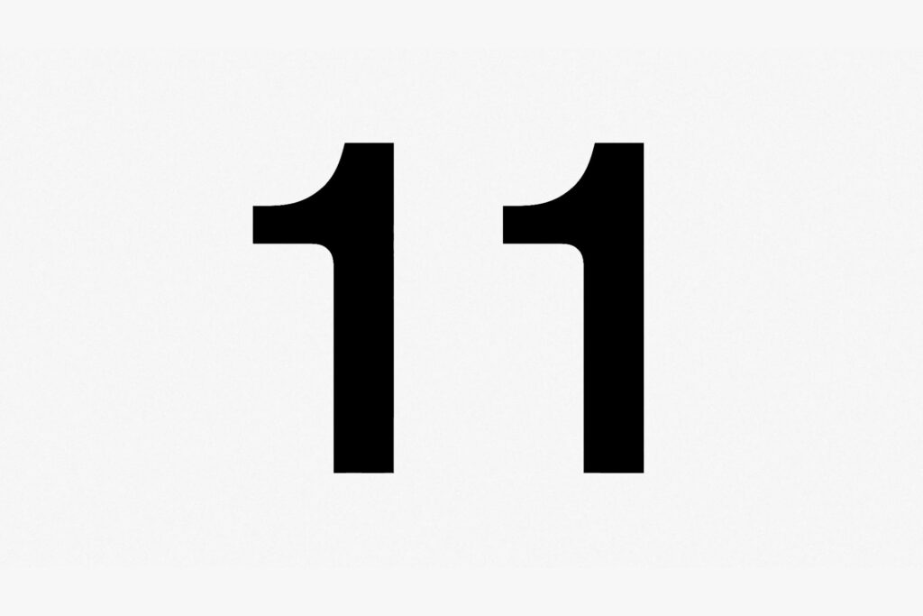 Число 11
