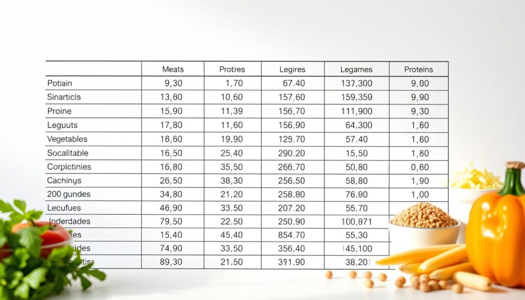 Білок у продуктах: таблиця із вмістом протеїну