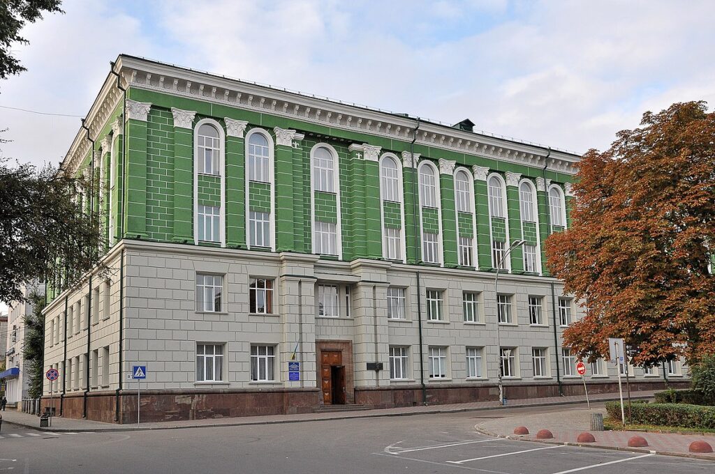 Полный маршрут автобуса №1А в Тернополе