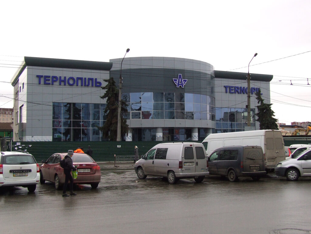 Полный маршрут автобуса №9 в Тернополе