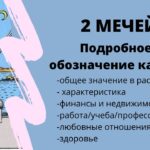 Карта Таро Двойка Мечей (Мечи 2): Содержание и полное описание