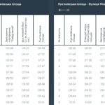 Маршрутка №4 в Нежине: Расписание, схема, стоимость