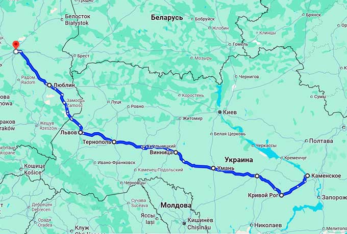 Маршрутка №18 в г. Каменское: Расписание, схема, стоимость